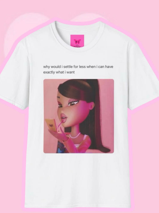 Bratz Meme of Unisex Softstyle T-Shirt Girls Sweatshirt, Cartoon, Trending Crewneck, Halloween Shirt, Gift For Friends